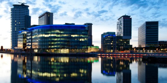 Salford Quays Investment Regeneration in Manchester